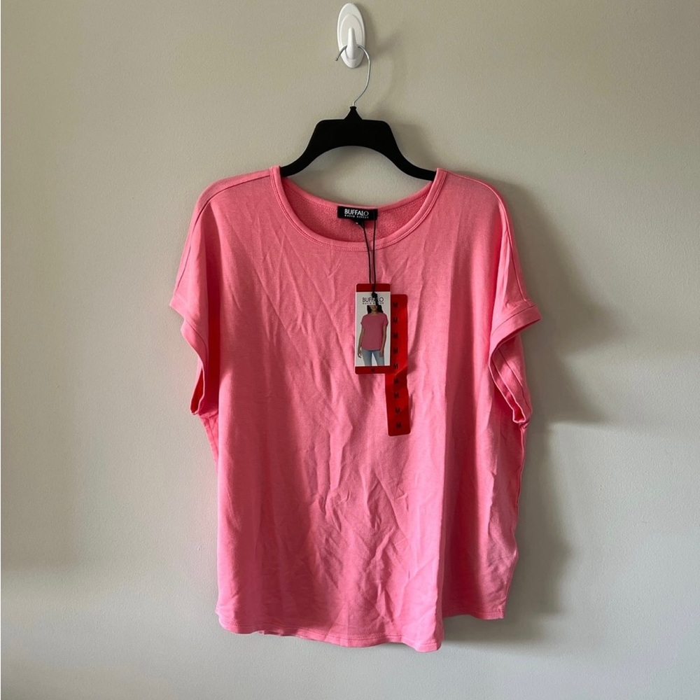 NEW WITH TAGS Buffalo David Bitton French Terry Top Size Medium